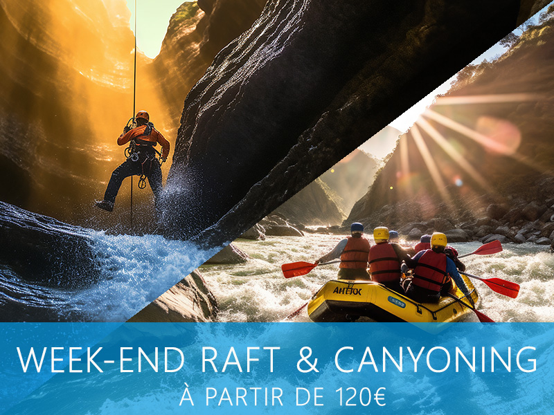 Participants partageant un repas au restaurant Le PADO après une journée d'activités avec Adventures Payraud